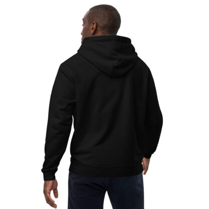 net bodega logo hoodie black model back