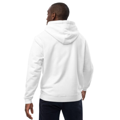 net bodega logo hoodie white model back