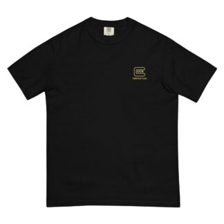 glock logo parody shirt black front