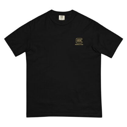 glock logo parody shirt black front