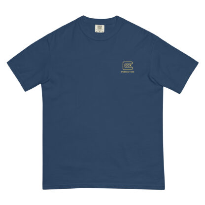 glock logo parody shirt true navy front