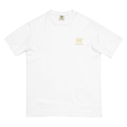 glock logo parody shirt white front