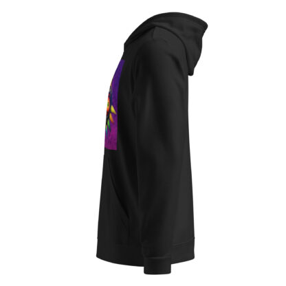 Majora's Mask pixel art adidas fleece hoodie - Image 3