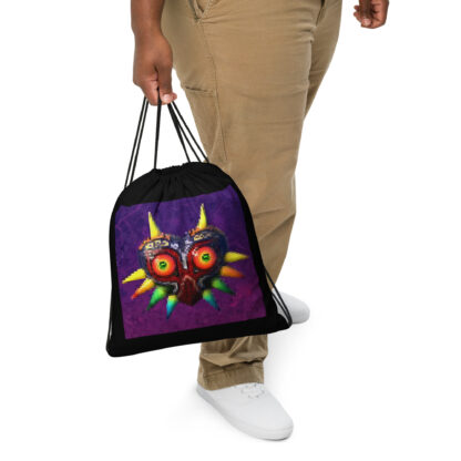 Majora's Mask pixel art drawstring bag - Image 3