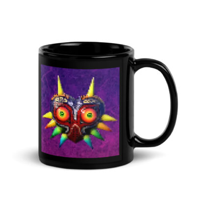 Majora's Mask pixel art mug