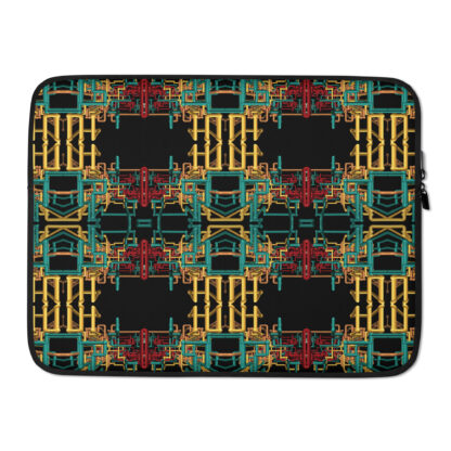 Psychedelic 3D Pipes laptop sleeves (13/15 in.) - Image 2