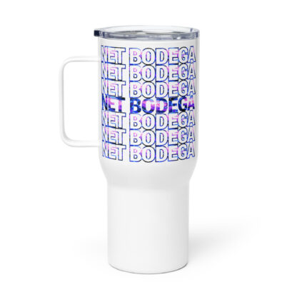 NET BODEGA "THANK YOU" travel mug with handle - Image 2